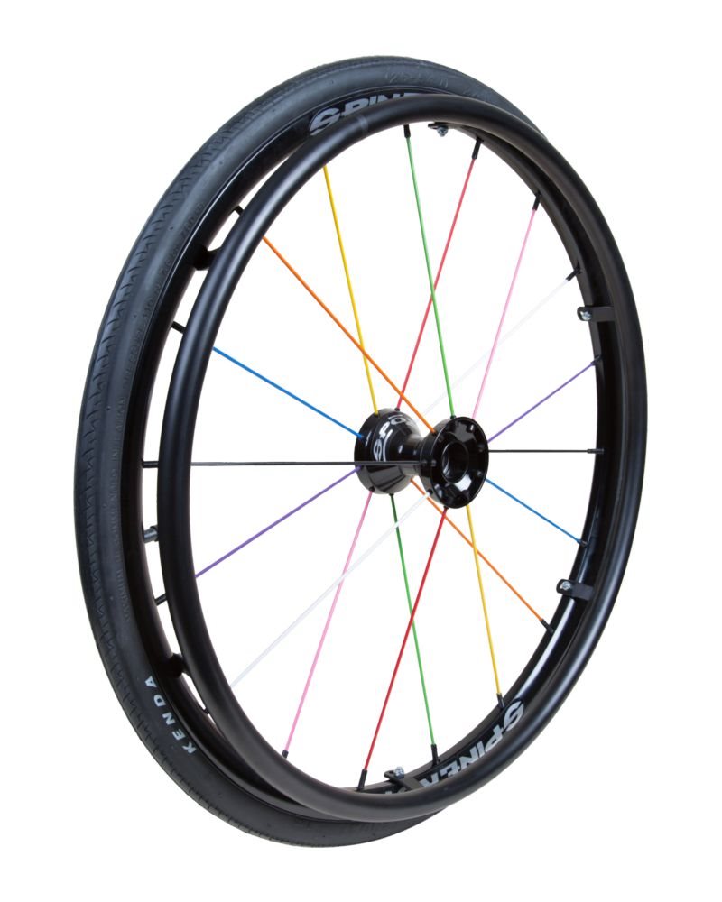 24" Spinergy Everyday hjul 18 eger i alle 9 farver