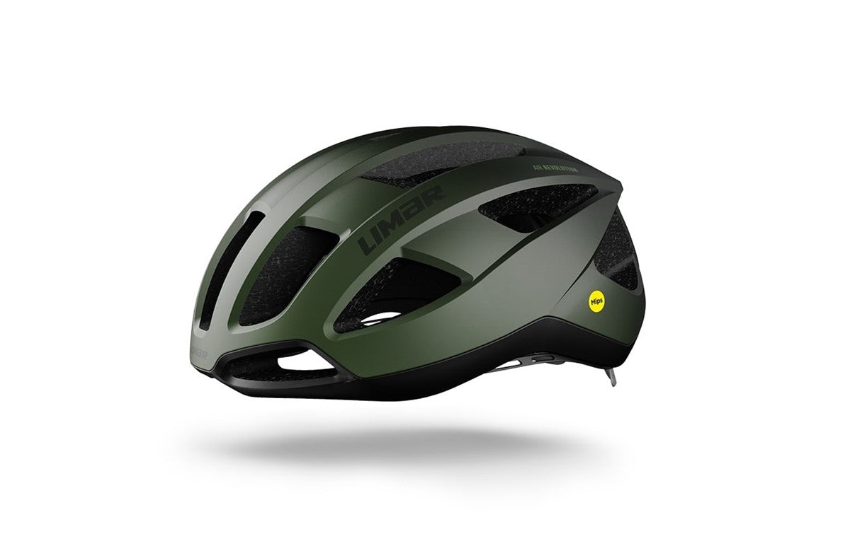 Limar Air Stratos Race/Gravel MIPS hjelm. Dyb Grøn