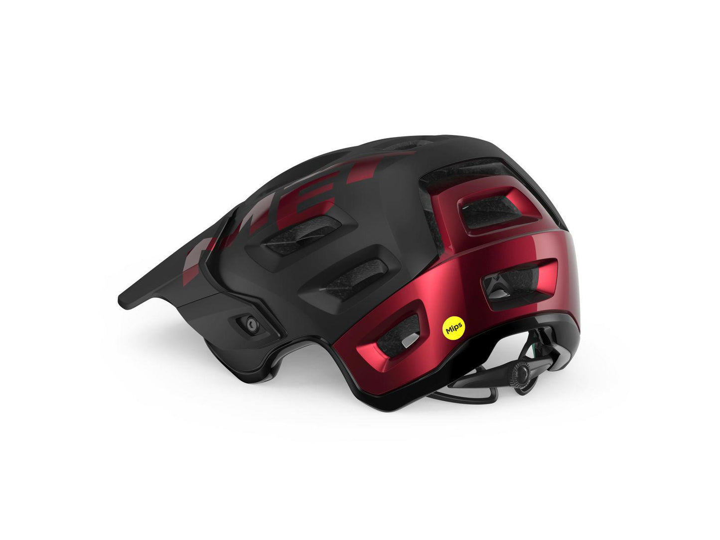 MET Helmet Roam MIPS Black Red Metallic/Glossy - Flere størrelser