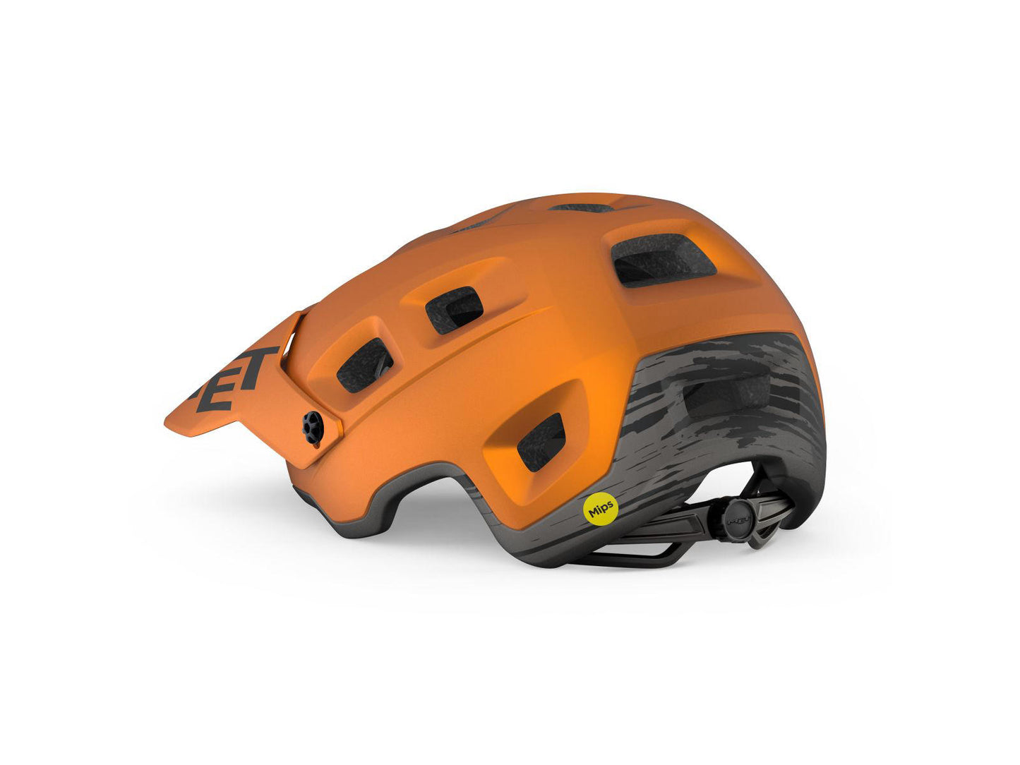 MET Helmet Terranova MIPS Orange Titanium Metallic/Matt - Flere størrelser