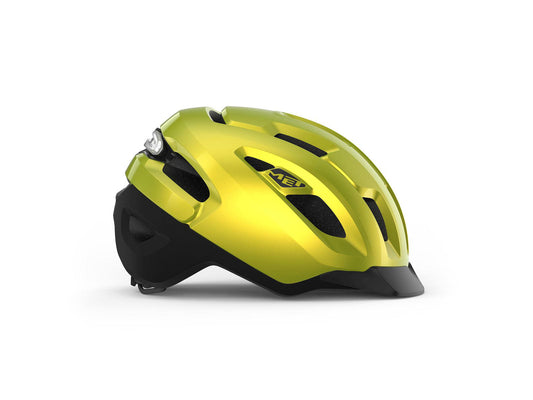 MET Helmet Urbex MIPS Lime Yellow Metallic/Glossy - Flere størrelser