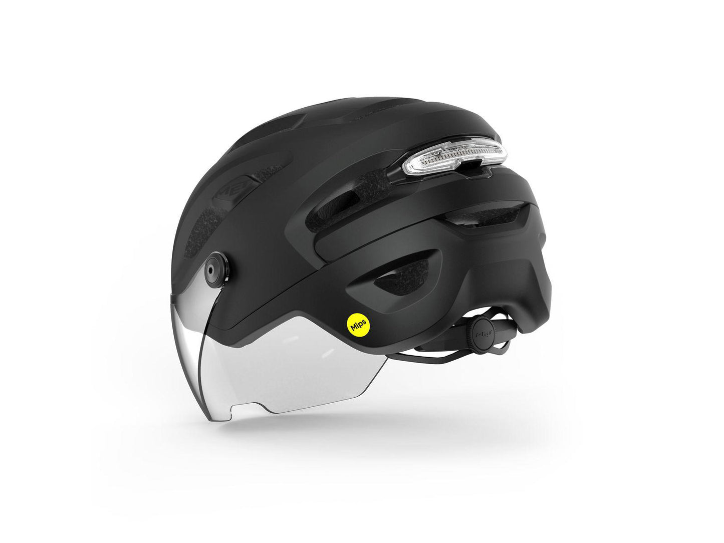 MET Helmet Intercity MIPS Black/Matt Glossy - Flere størrelser