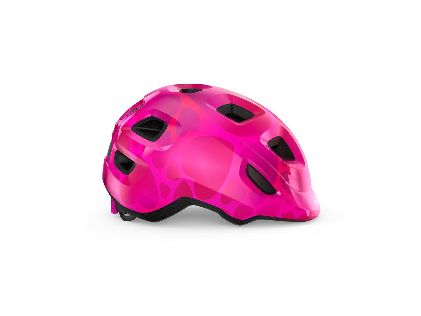 MET Helmet Hooray MIPS Pink Hearts/Glossy - Flere størrelser