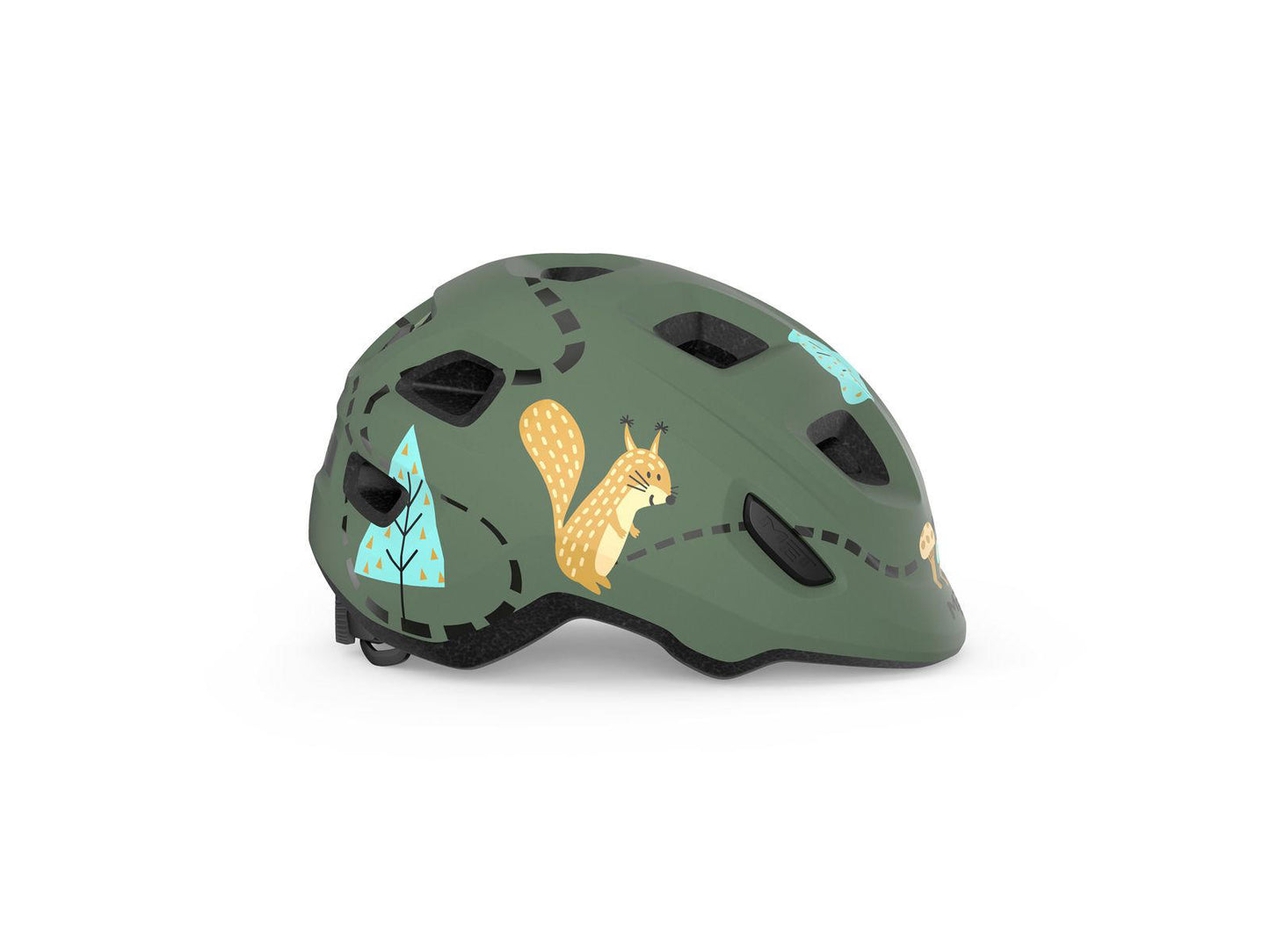 MET Helmet Hooray MIPS Green Forest/Glossy - Flere størrelser