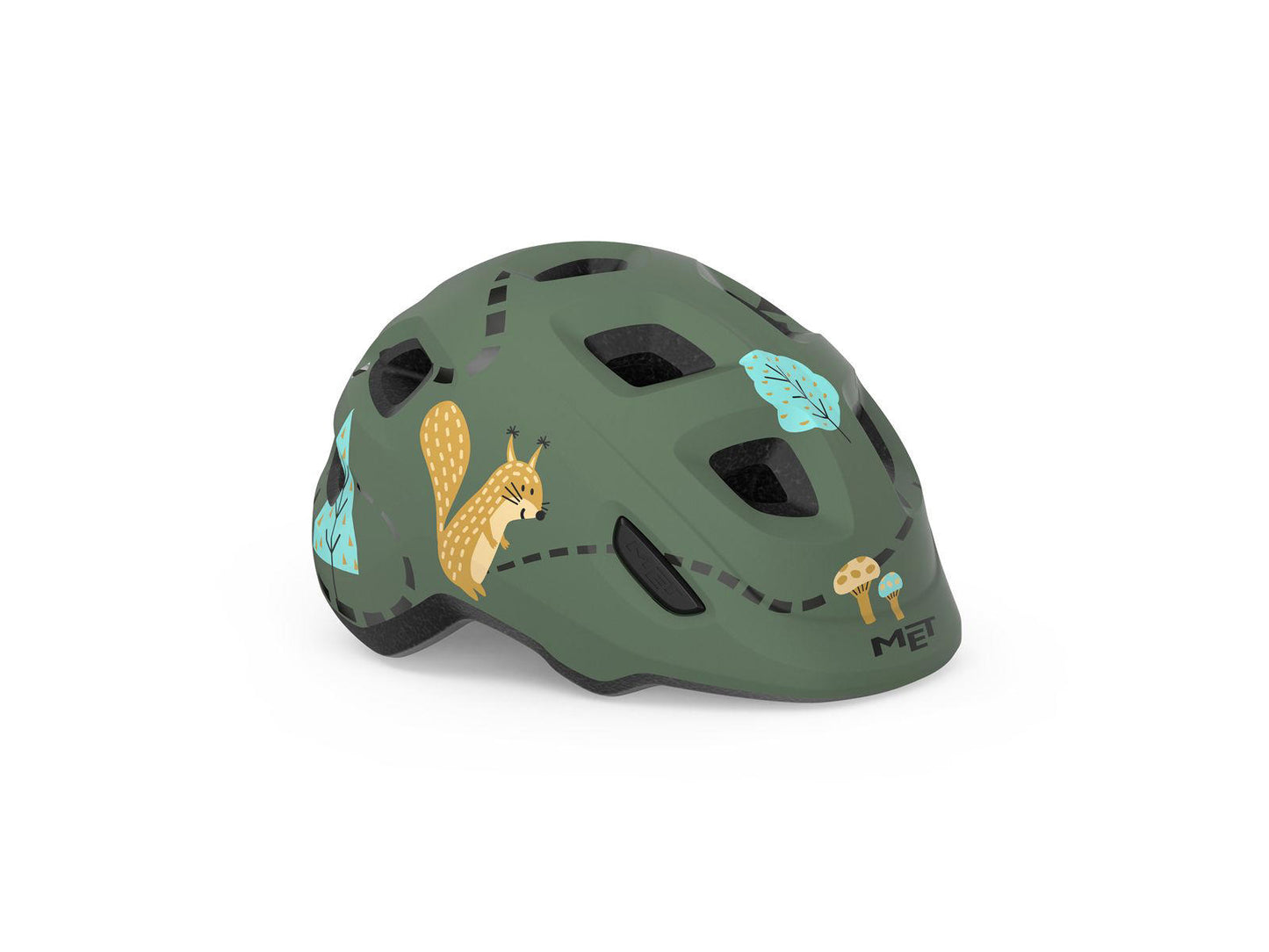 MET Helmet Hooray MIPS Green Forest/Glossy - Flere størrelser