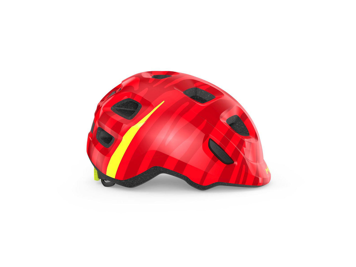 MET Helmet Hooray MIPS Red Zebra/Glossy - Flere størrelser