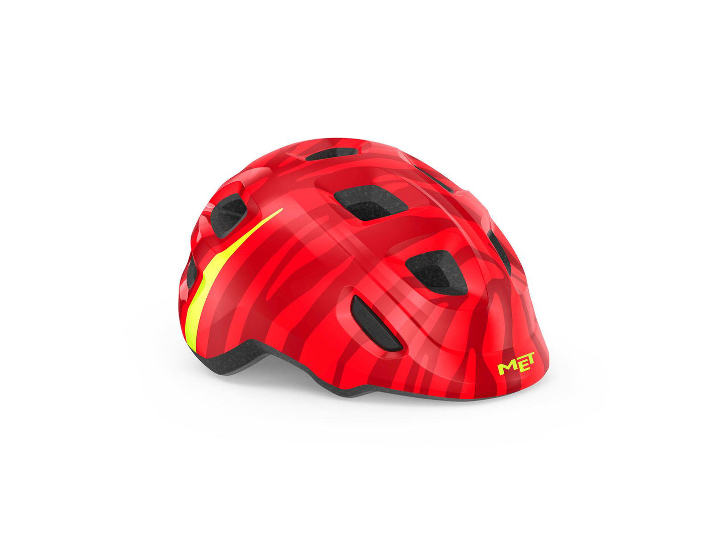 MET Helmet Hooray MIPS Red Zebra/Glossy - Flere størrelser