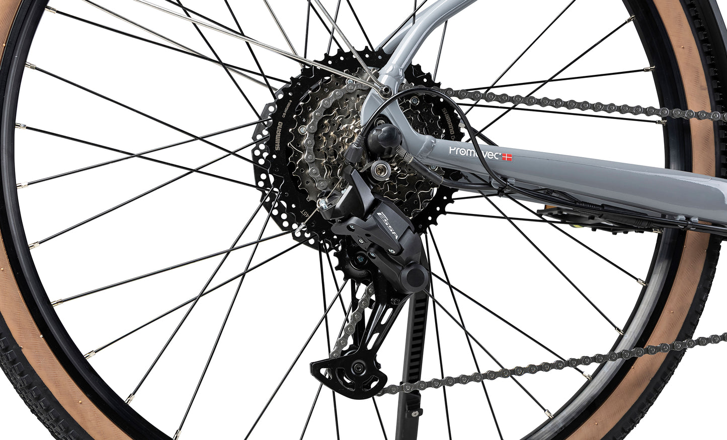 Batribike Tour L - Baghjulsmotor 43/48cm