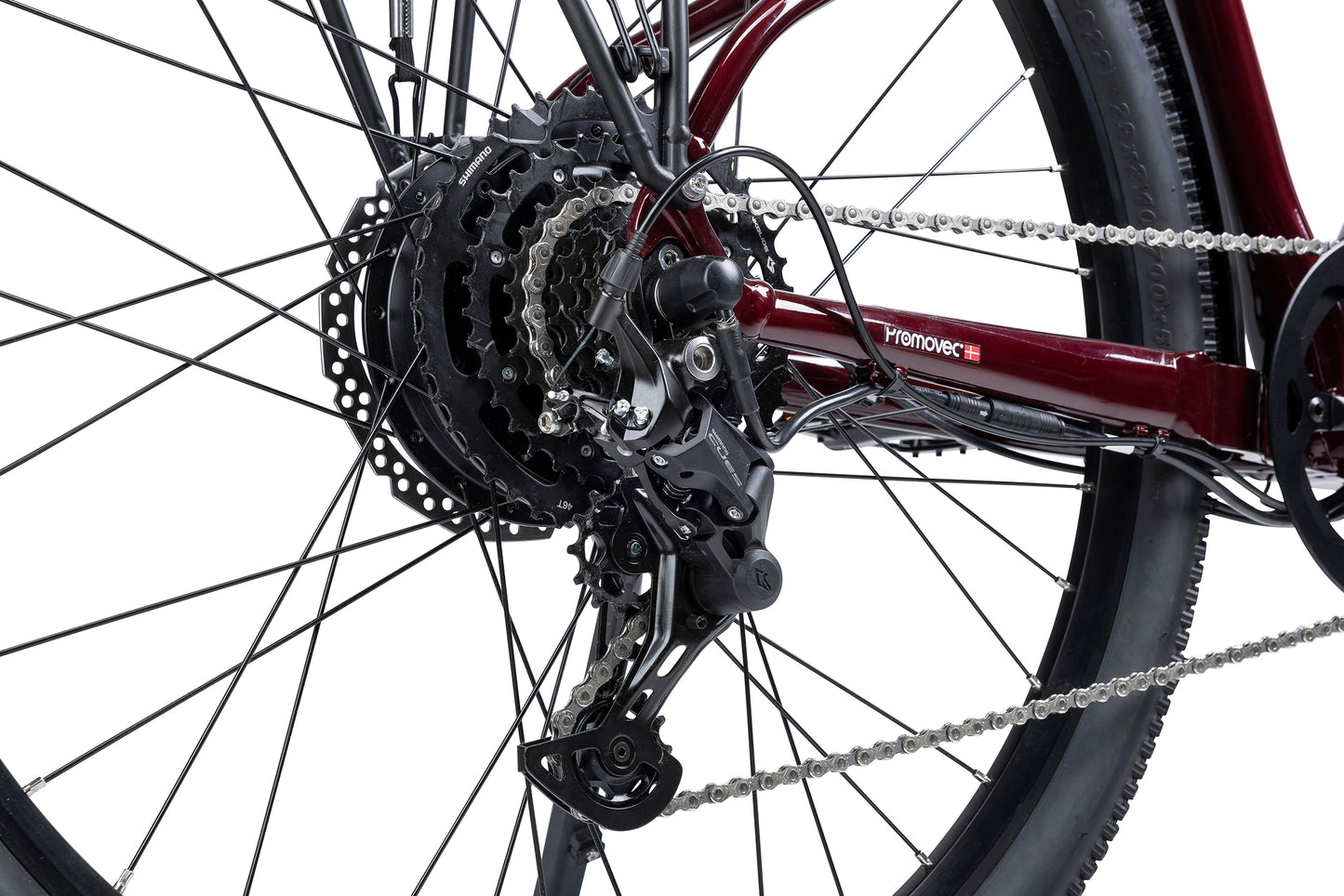 Batribike SUV M - Baghjulsmotor 45/52cm
