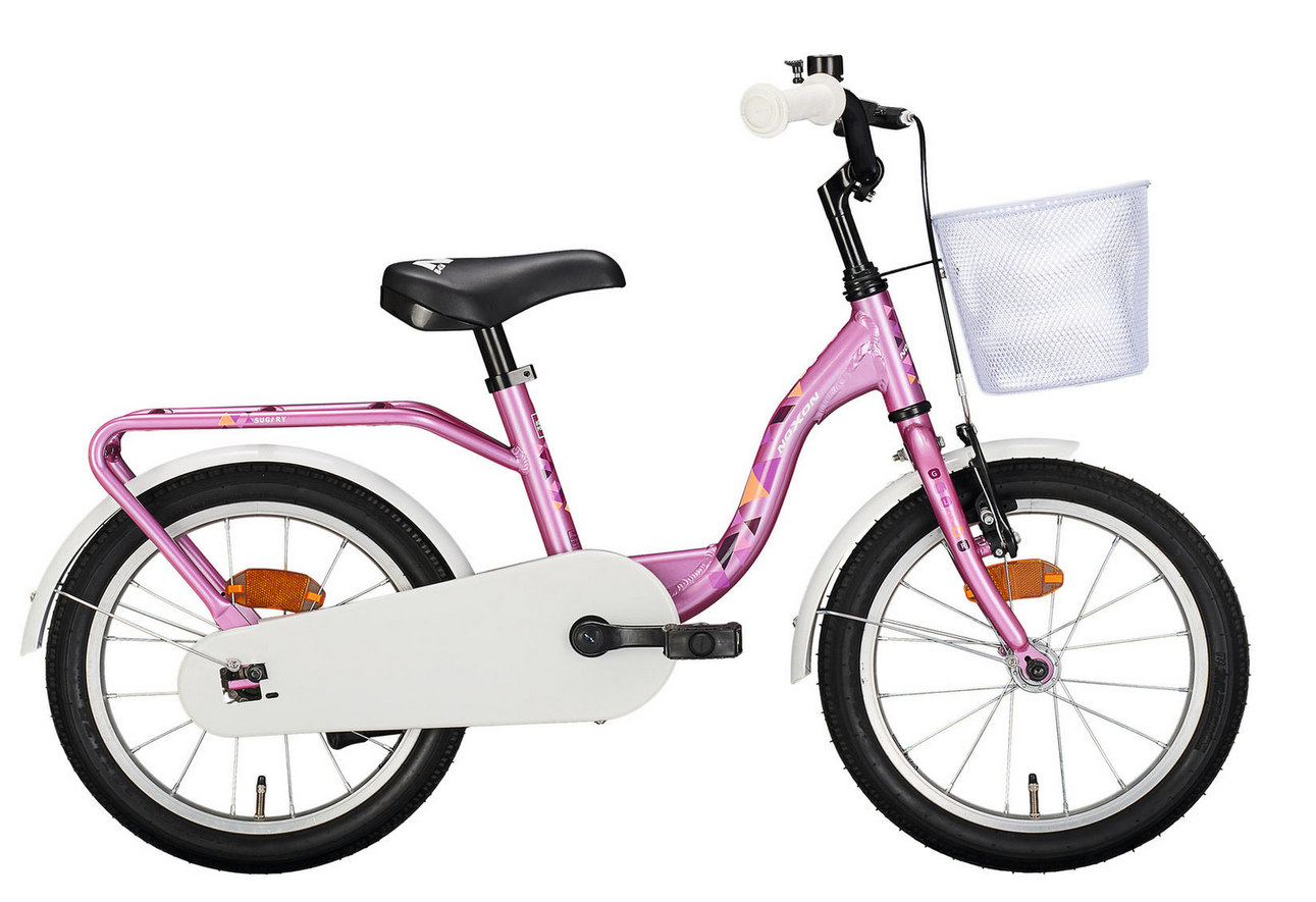 Noxon Sugary Børnecykel Pink White - Flere støresler