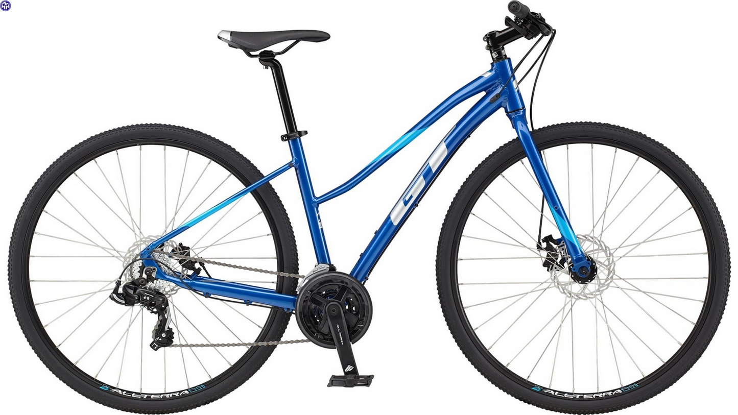 GT Crosscykel Transeo Sport - Gloss Blue