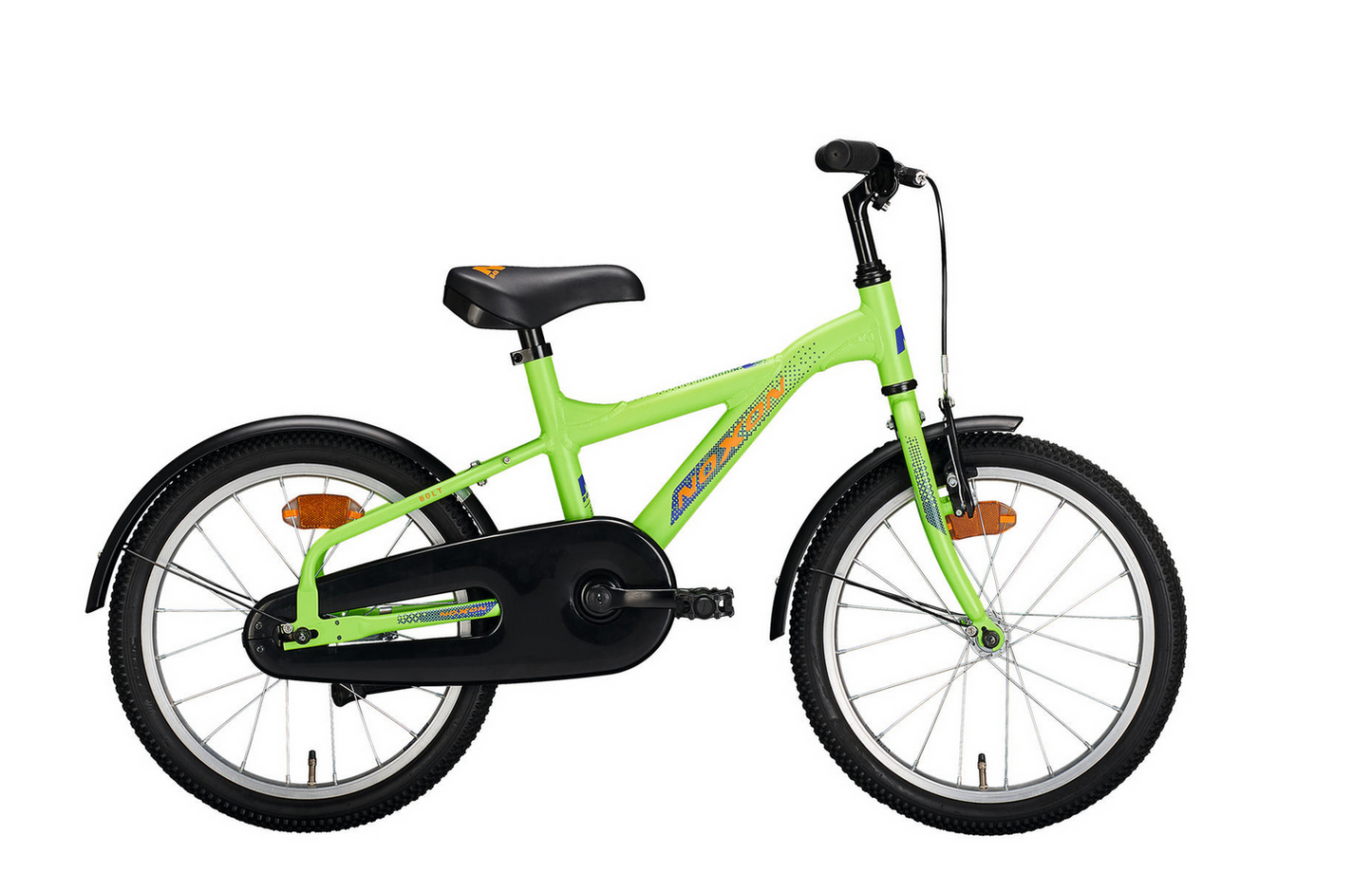 Noxon Bolt Sporty Børnecykel Matt green - Flere støresler