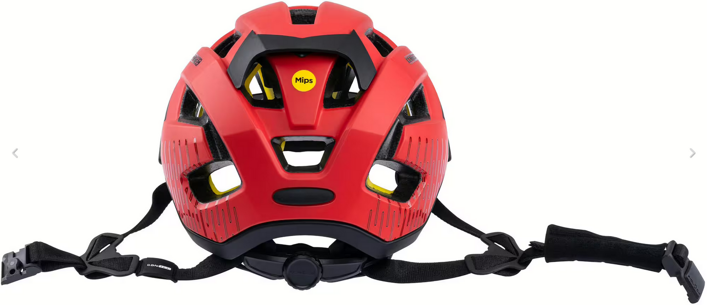 CONTEC MTB Hjelm Katla MIPS, Intense Red- Flere størrelser