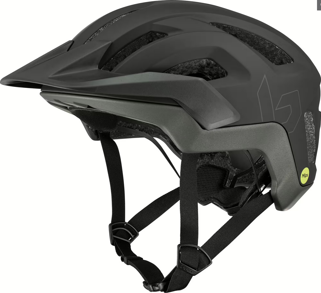 Bollé MTB Hjelm Eco Adapt Mips, Black Matte- Flere størrelser