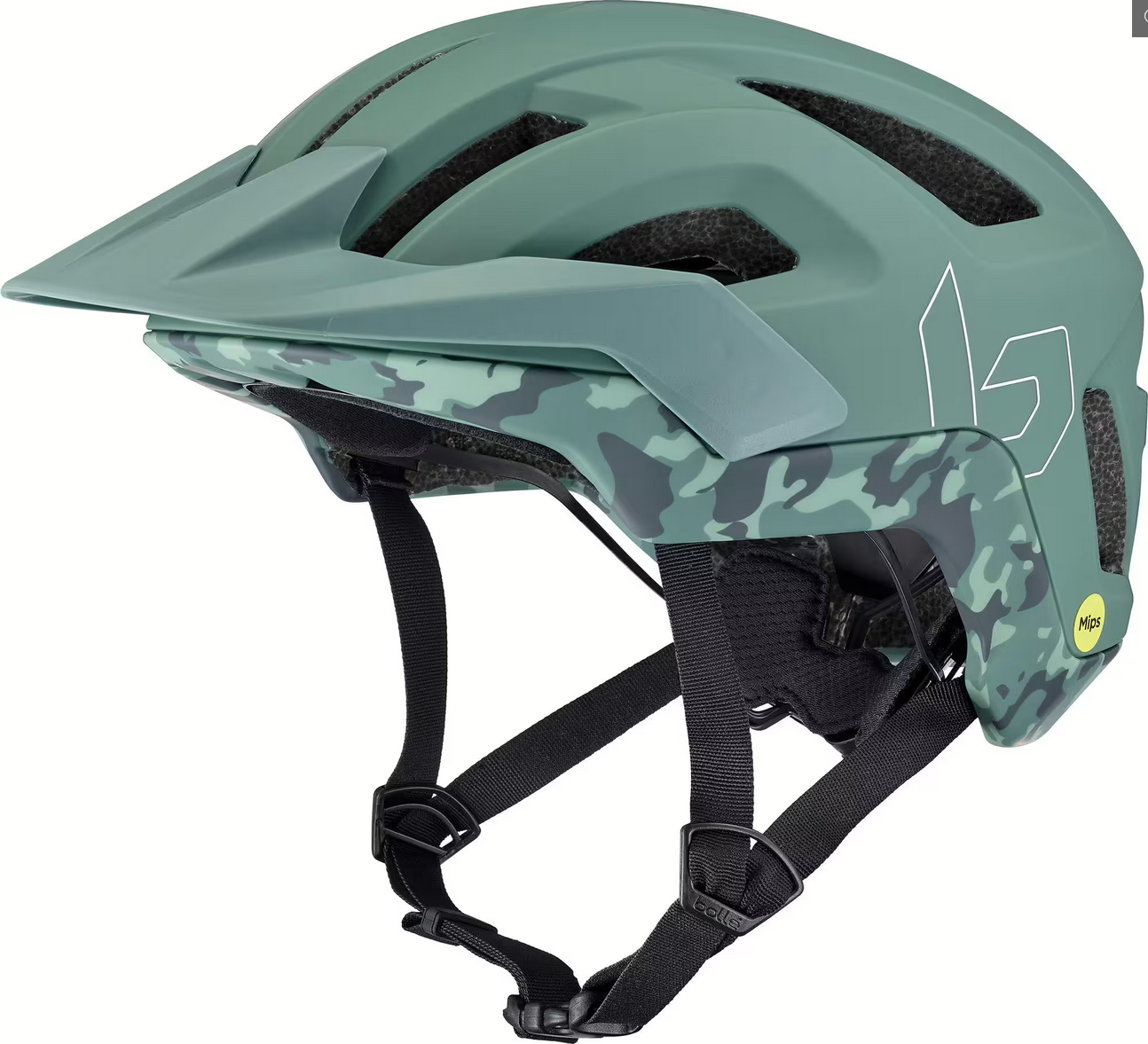 Bollé MTB Hjelm Eco Adapt Mips, Sage Matte- Flere størrelser