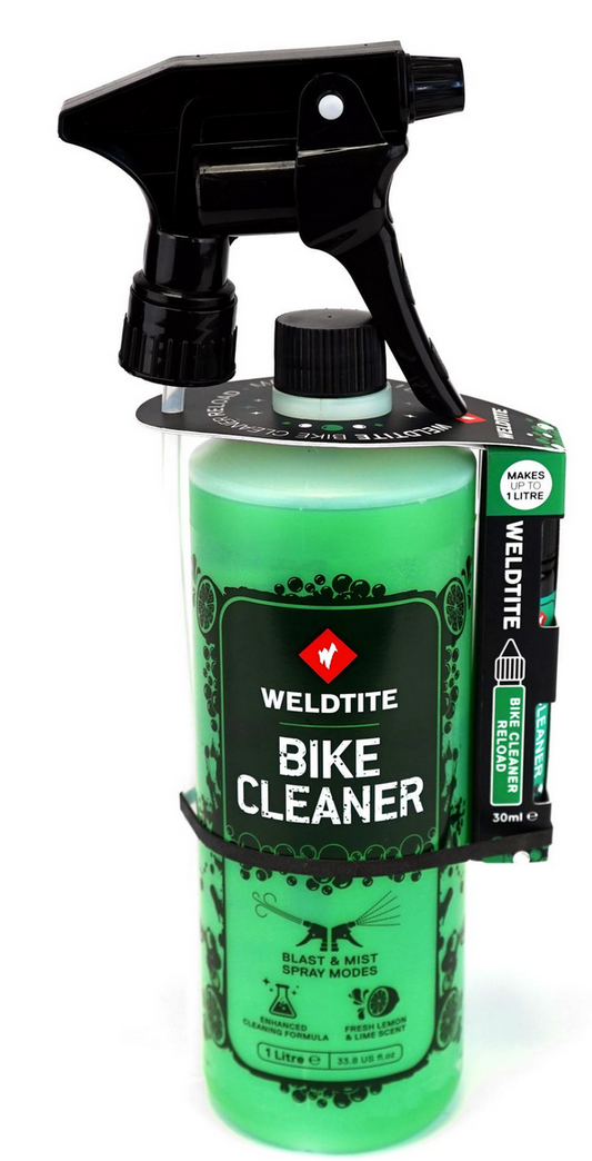 Cykelvask Lime Weldtite 1L med 30 ml ekstra koncentrat