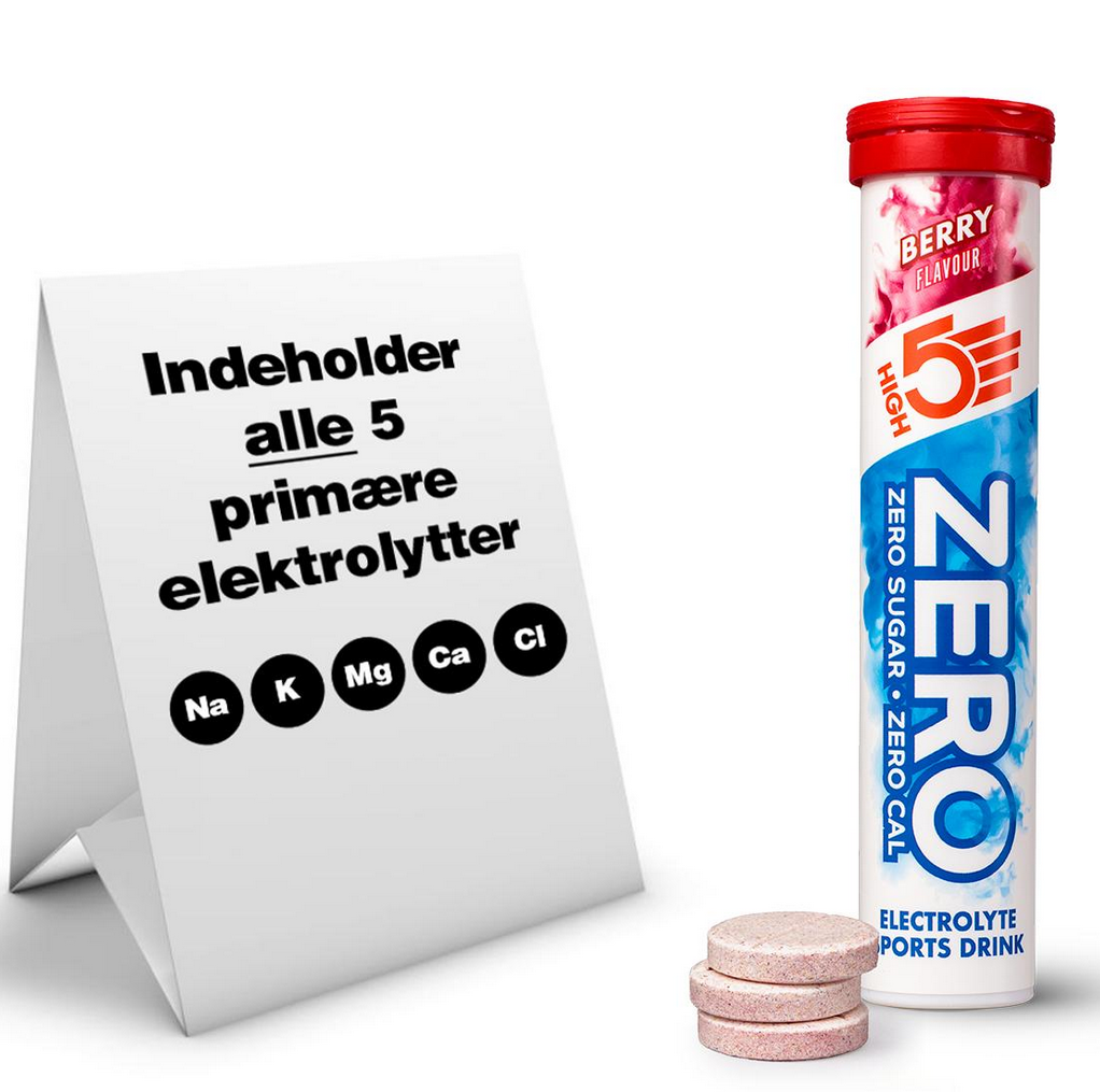 High5 Zero elektrolyt tabletter - Flere varianter