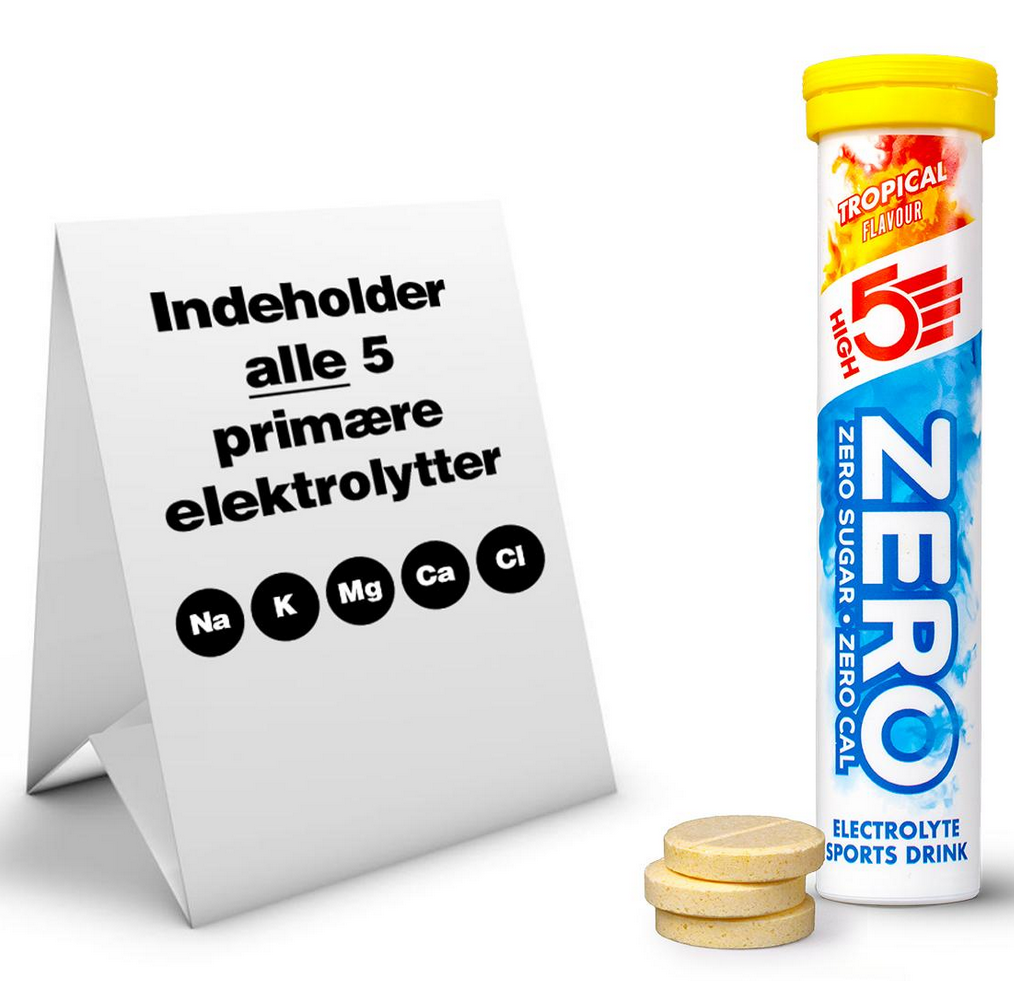 High5 Zero elektrolyt tabletter - Flere varianter