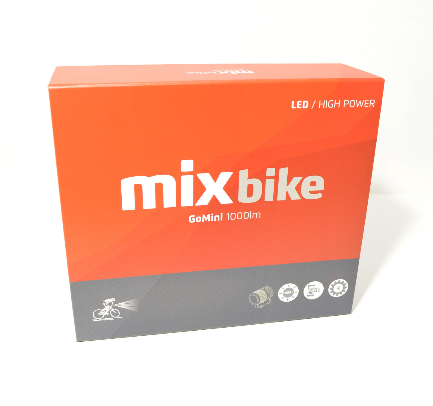 Mixbike GoMini 1000 Lumen. Inkl. 2 batteripakker.